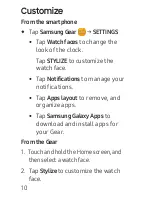 Preview for 11 page of Samsung Gear Fit2 Pro Quick Start Manual
