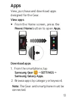 Preview for 14 page of Samsung Gear Fit2 Pro Quick Start Manual