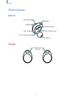 Предварительный просмотр 7 страницы Samsung Gear IconX User Manual