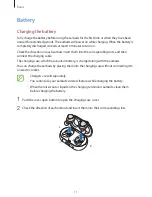 Предварительный просмотр 11 страницы Samsung Gear IconX User Manual