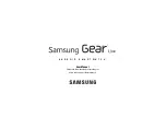 Samsung GEAR LIVE User Manual preview