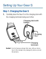 Preview for 3 page of Samsung Gear S Quick Reference Manual