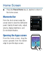 Preview for 13 page of Samsung Gear S Quick Reference Manual