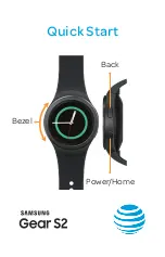 Samsung GEAR S2 Quick Start Manual предпросмотр