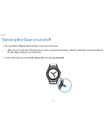 Предварительный просмотр 26 страницы Samsung GEAR S2 User Manual