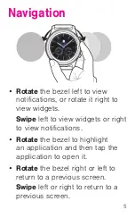 Preview for 8 page of Samsung GEAR S3 CLASSIC Welcome Manual