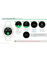 Preview for 8 page of Samsung Gear S3 Golf NAVI User Manual