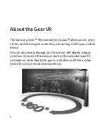 Preview for 2 page of Samsung Gear VR User Manual