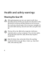 Preview for 8 page of Samsung Gear VR User Manual