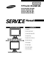 Samsung GG15AS Service Manual preview