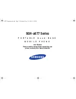 Preview for 1 page of Samsung GH46-00842A User Manual