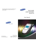 Предварительный просмотр 1 страницы Samsung GH68-04889A User Manual