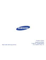 Samsung GH68-28507A User Manual preview