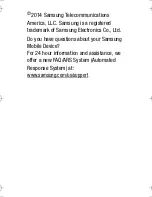 Preview for 7 page of Samsung GH68-41039A Health And Safety And Warranty Manual
