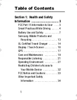 Preview for 8 page of Samsung GH68-41039A Health And Safety And Warranty Manual