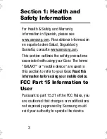 Preview for 10 page of Samsung GH68-41039A Health And Safety And Warranty Manual