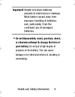 Preview for 15 page of Samsung GH68-41039A Health And Safety And Warranty Manual