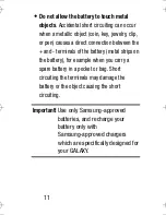 Preview for 18 page of Samsung GH68-41039A Health And Safety And Warranty Manual