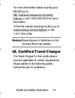 Preview for 21 page of Samsung GH68-41039A Health And Safety And Warranty Manual