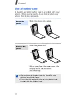 Предварительный просмотр 23 страницы Samsung Giorgio Armani SGH-P520 User Manual