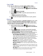 Preview for 113 page of Samsung Gleam u700 (Spanish) Manual Del Usuario