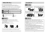 Preview for 3 page of Samsung GN641FDBD1 Installation And User Manual