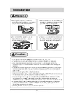 Preview for 6 page of Samsung GN641FFBD Installation And User Manual