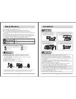Preview for 3 page of Samsung GN642FFGD Installation And User Manual