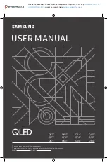 Предварительный просмотр 1 страницы Samsung GQ50Q67TGUXZG User Manual