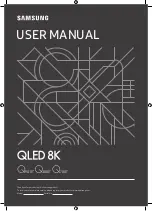 Samsung GQ55Q700T User Manual preview