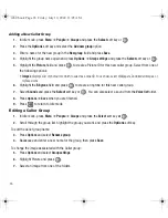 Preview for 68 page of Samsung Gravity 2 User Manual