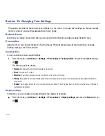 Preview for 116 page of Samsung Gravity 3 User Manual