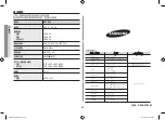 Preview for 64 page of Samsung GS109F Owner'S Instructions & Cooking Manual