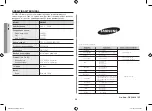 Preview for 96 page of Samsung GS109F Owner'S Instructions & Cooking Manual