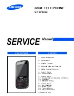 Samsung GT-B7330B Service Manual предпросмотр