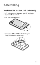 Preview for 5 page of Samsung GT-B7510 Quick Start Manual