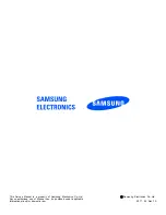 Предварительный просмотр 2 страницы Samsung GT-B7510 Service Manual