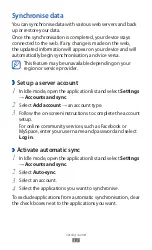 Предварительный просмотр 38 страницы Samsung GT-B7510 User Manual