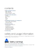 Preview for 3 page of Samsung GT-B7510L User Manual