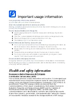 Preview for 6 page of Samsung GT-B7510L User Manual