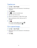 Предварительный просмотр 73 страницы Samsung GT-B7620 User Manual