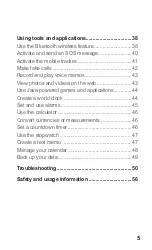 Предварительный просмотр 6 страницы Samsung GT-C3200 User Manual