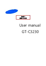 Предварительный просмотр 1 страницы Samsung GT-C3230 User Manual