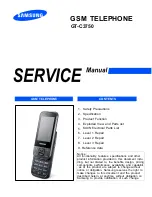 Samsung GT-C3750 Service Manual preview