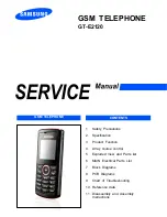 Samsung GT-E2120 Service Manual preview