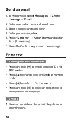 Предварительный просмотр 16 страницы Samsung GT-E2121B User Manual