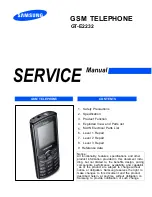 Preview for 1 page of Samsung GT-E2232 Service Manual