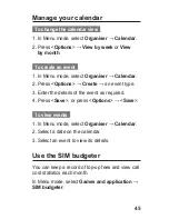 Preview for 45 page of Samsung GT-E2550 Monte Slider User Manual