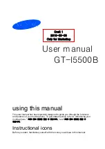 Preview for 1 page of Samsung GT-I5500B User Manual