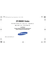 Preview for 1 page of Samsung GT-I5800D Series User Manual